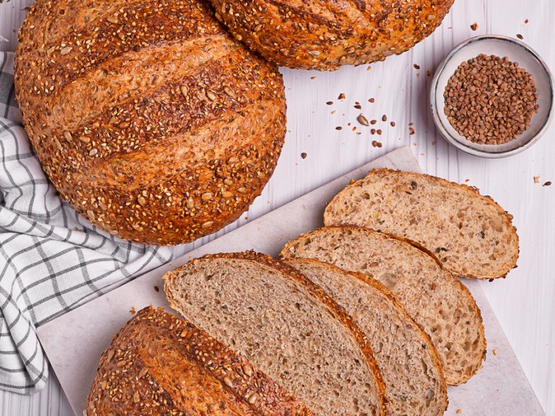 Chleb z Kaszą Gryczaną i Porem 650 g