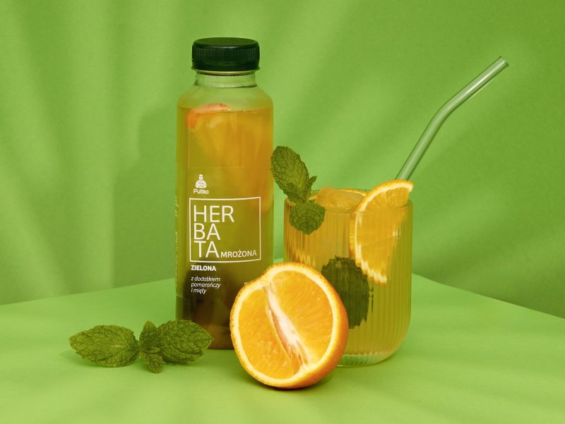 Herbata Mrożona Zielona 400 ml