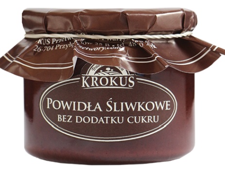 Powidła Śliwkowe Bez Cukru 310 g