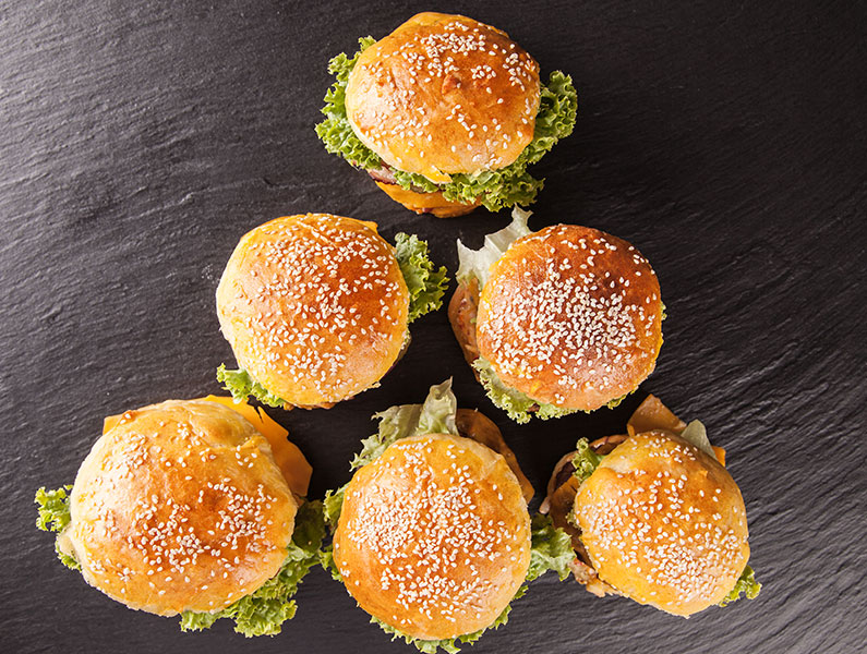 Domowe burgery bezglutenowe