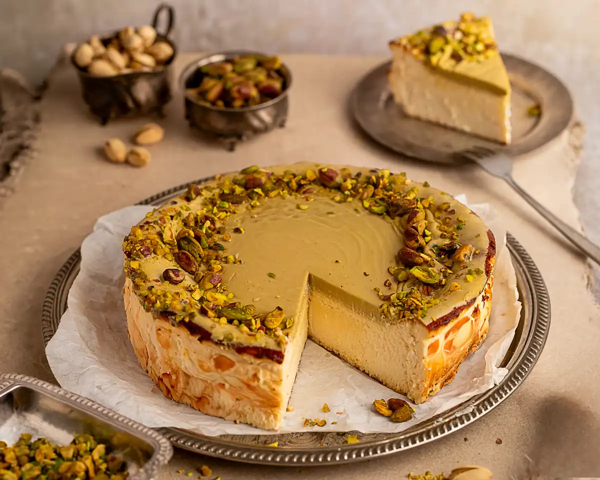 Sernik Baskijski z Polewą Pistacjową [kg]